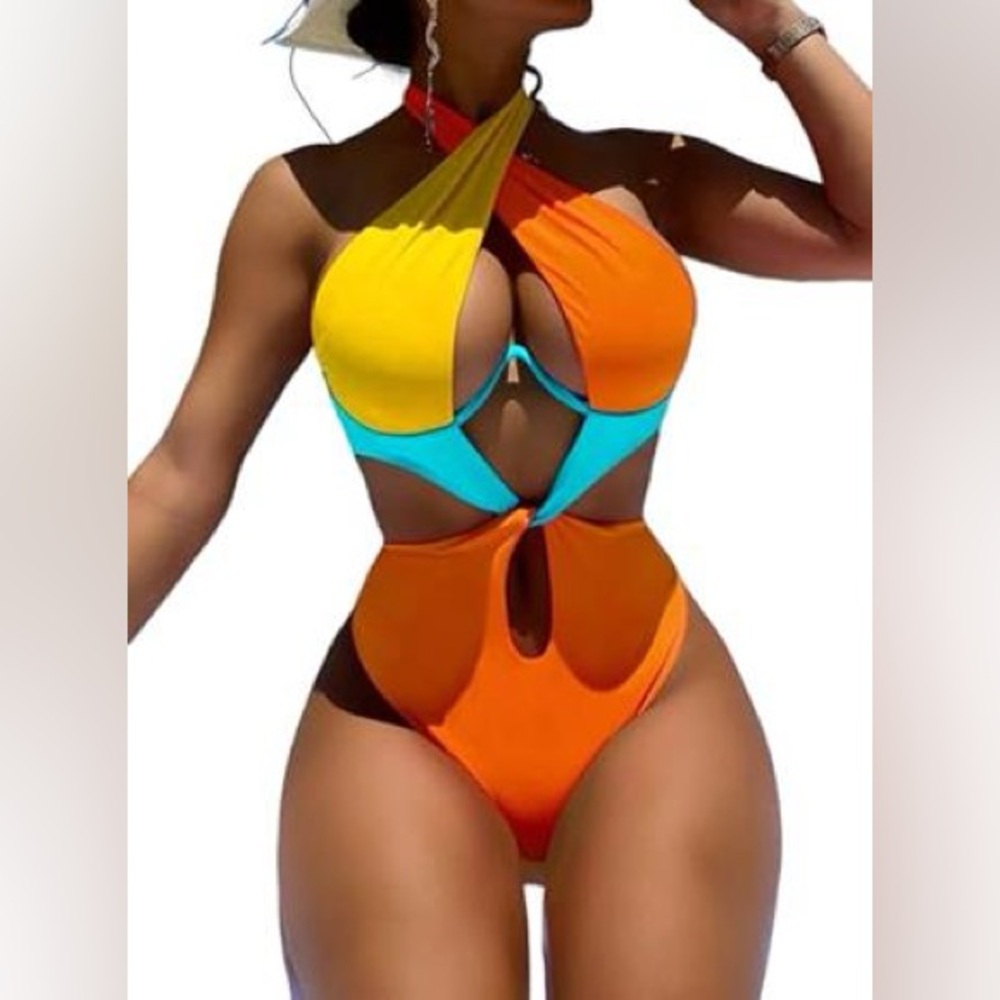 Hilinker Sexy One Piece Bathing Suit for Women